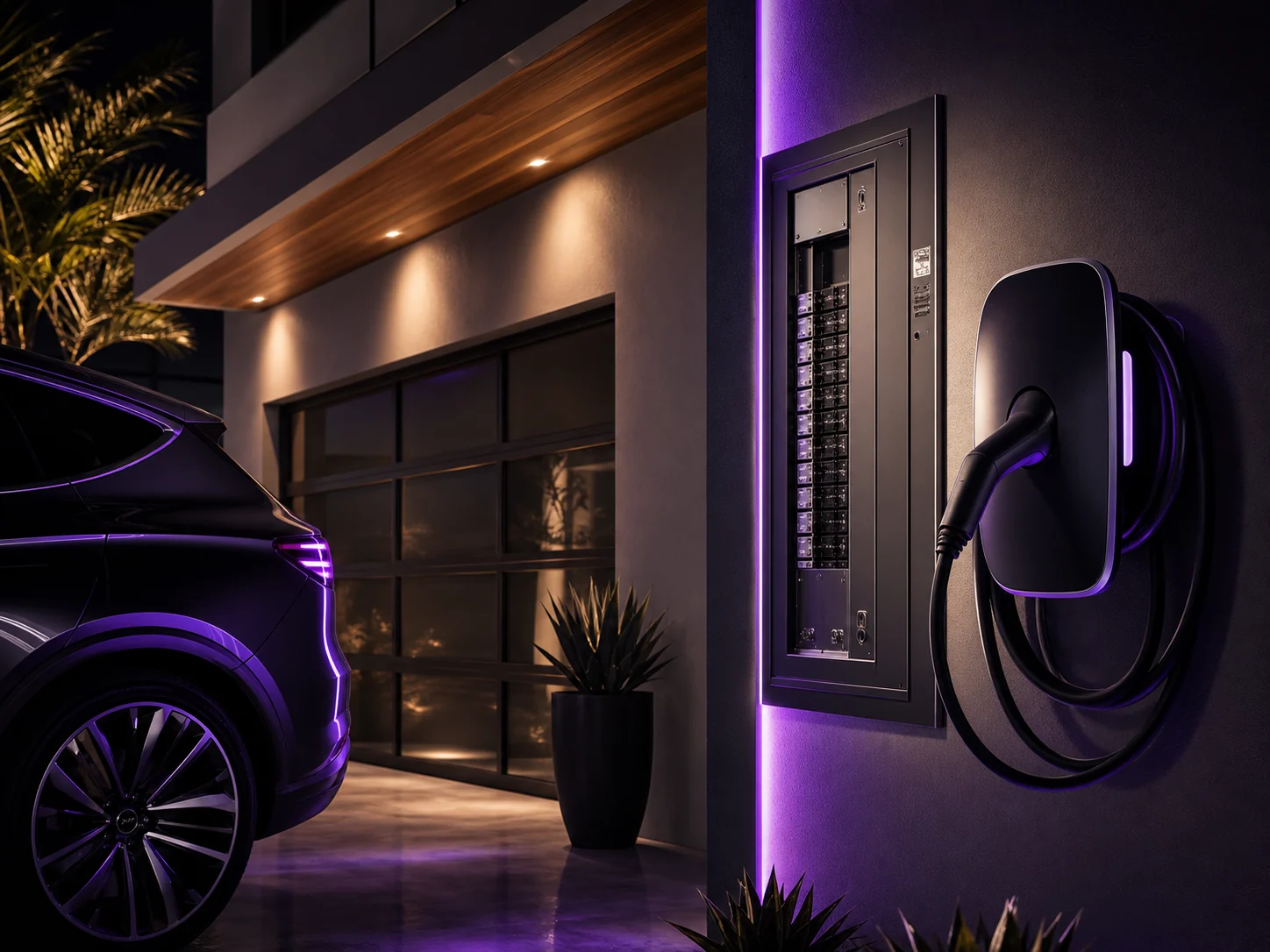 EV charger installation