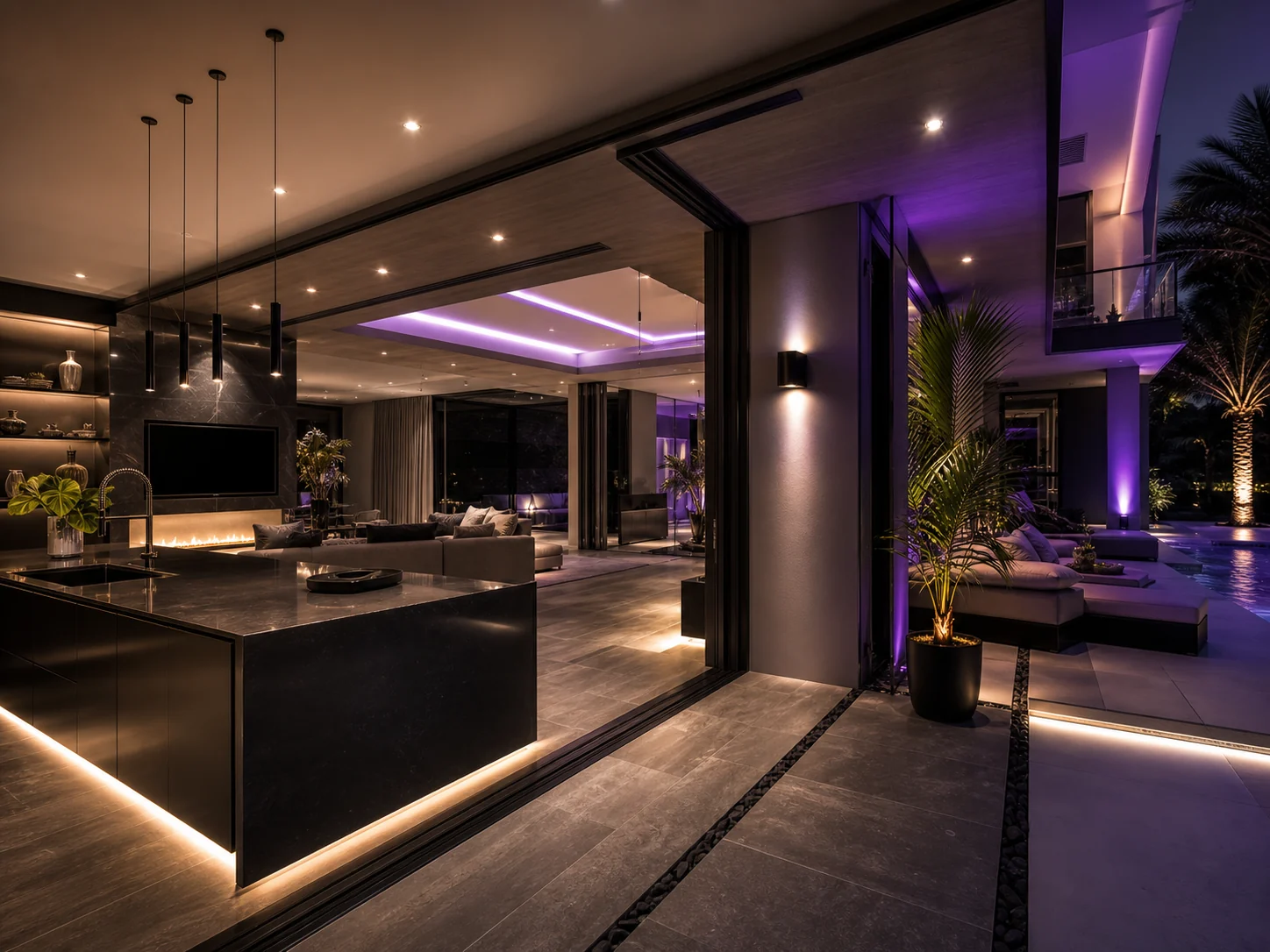 Residential lighting installation